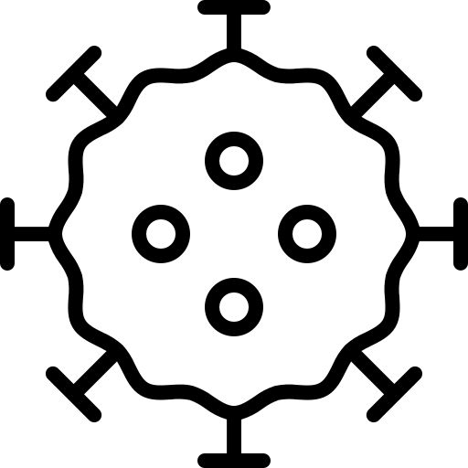 5803977 bacteria coronavirus mers sars virus icon